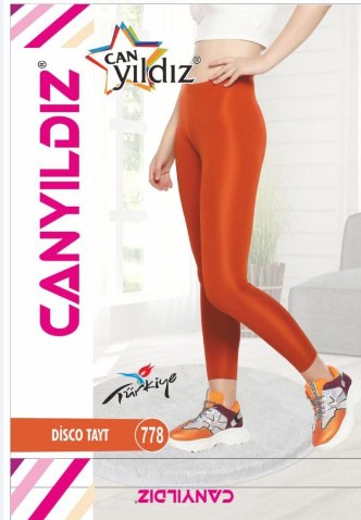 Can Yıldızı 778 Disko Tayt KIRMIZI