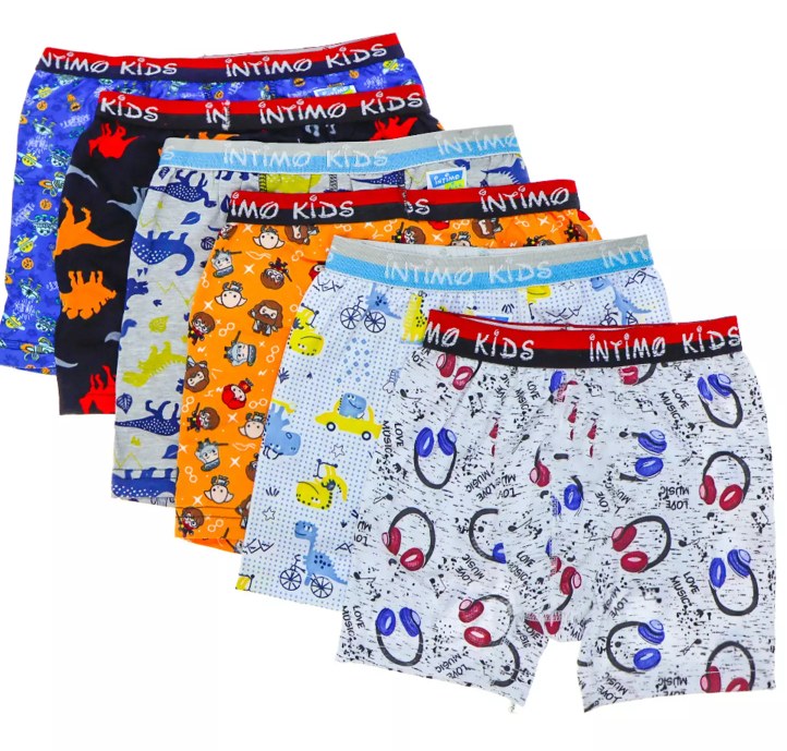 İntimo 2523 Erkek Çocuk Desenli Boxer