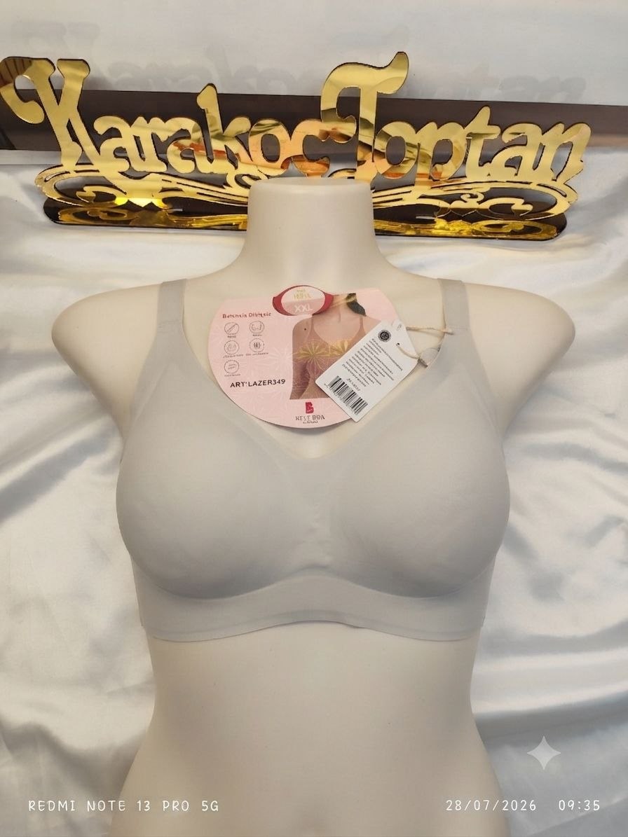 Best Bra 349 Lazer Balensiz Dikişsiz Sütyen EKRU