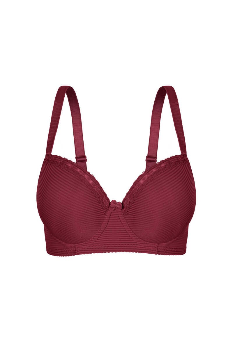 Aysemin 5185 C Kap İçi Boş Balenli Sütyen BORDO