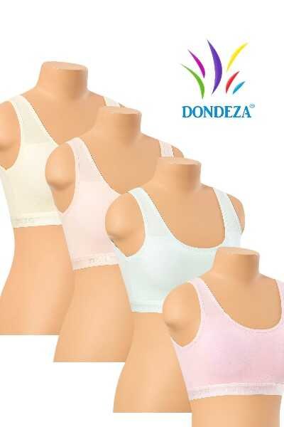 Dondeza 427 Pedli Kalın Askı Büstiyer GRİ