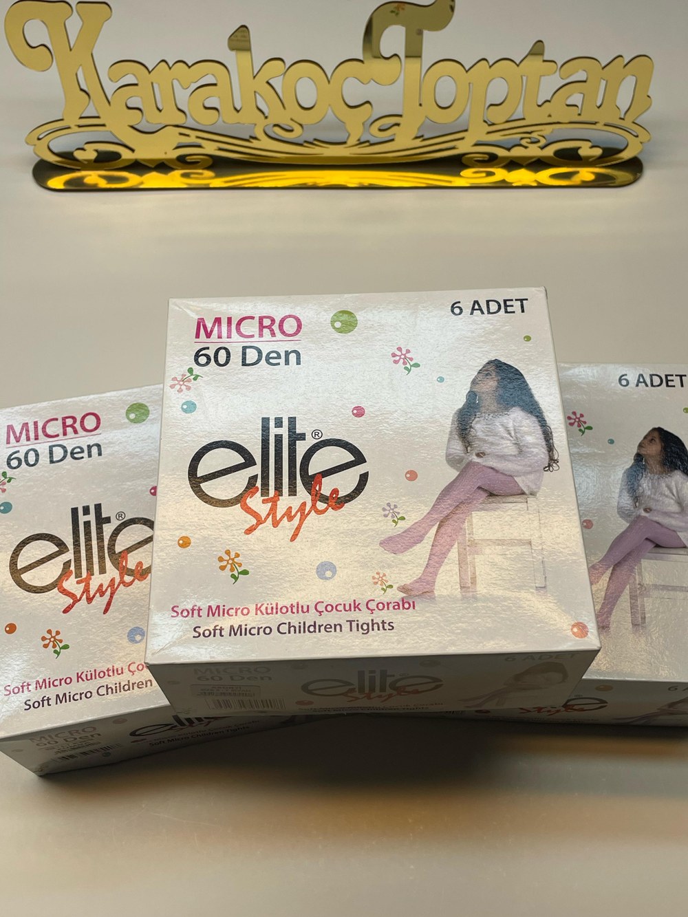 Elite 60 Den Kabartma Külotlu Çorap SİYAH