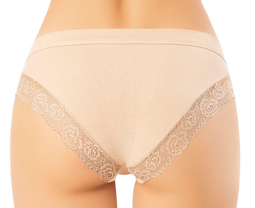 Kota 5106 Modal Dantelli Biyeli Bikini BEYAZ
