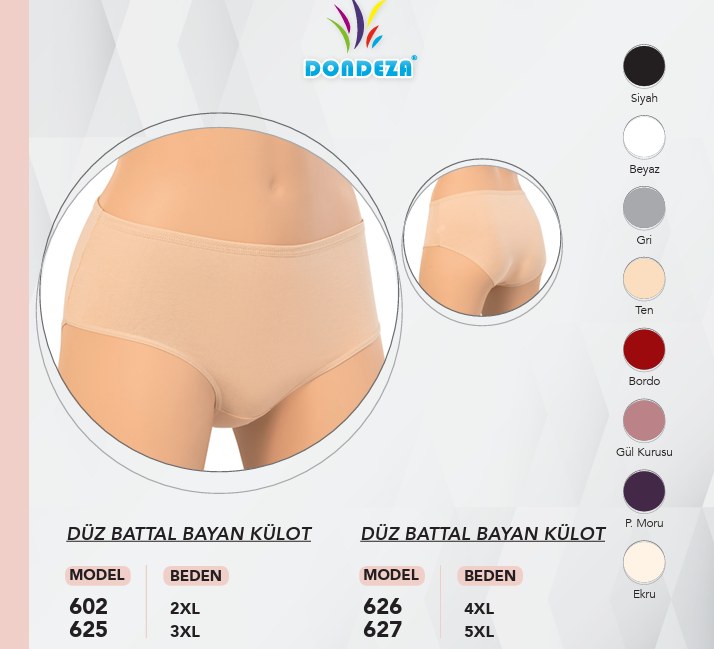 Dondeza 602 Xxl Beden Bayan Bato YEŞİL