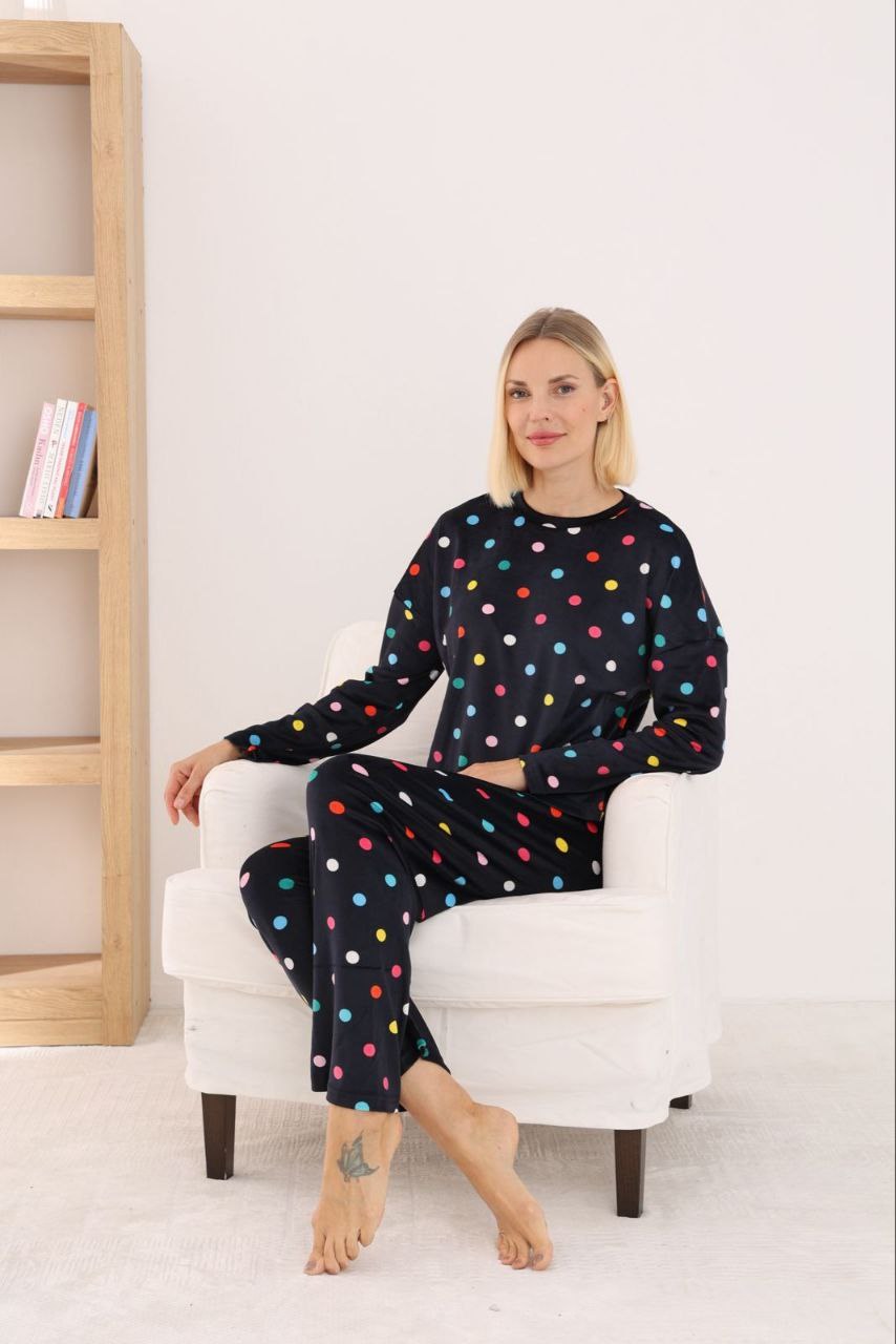 Dofi 1722 Süper Soft Bayan Pijama Takım KOD-3