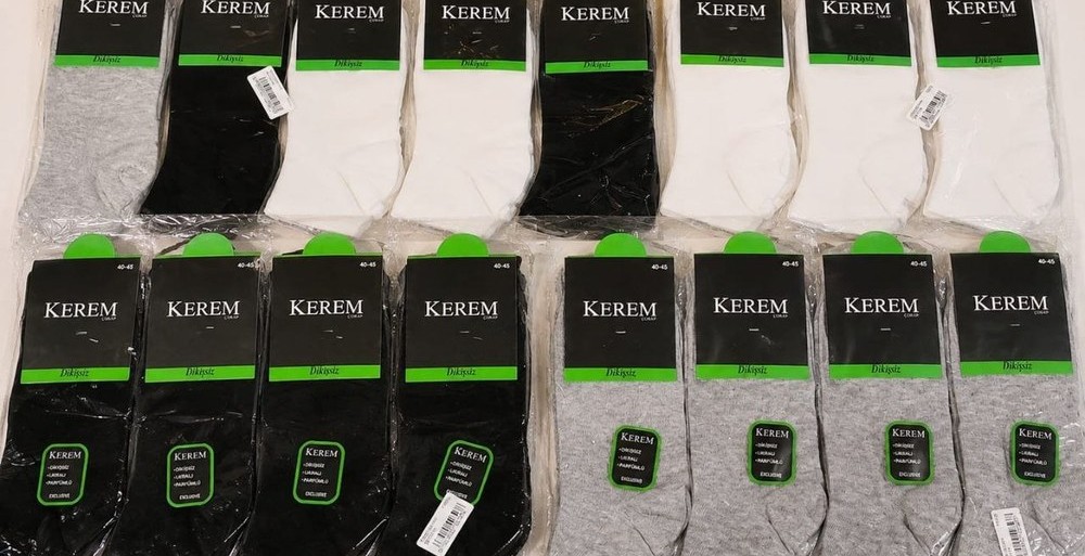 Kerem Dikişsiz Parfümlü Erkek Patik BEYAZ
