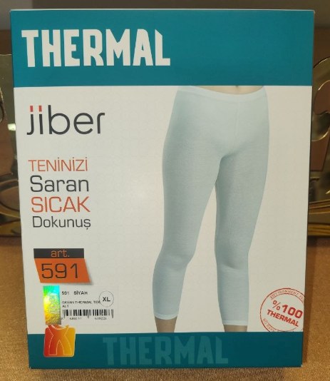 Jiber 591 Bayan Thermal Alt EKRU
