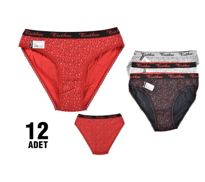 Tutku 0545 Elvan Kadın Bikini ASORTİ
