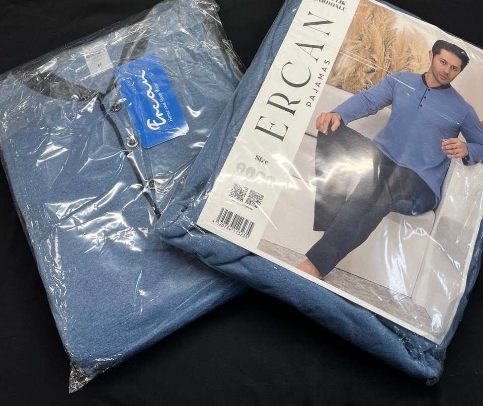 Ercan 301 İki İplik Uzun Kol Erkek Pijama Takım Kod