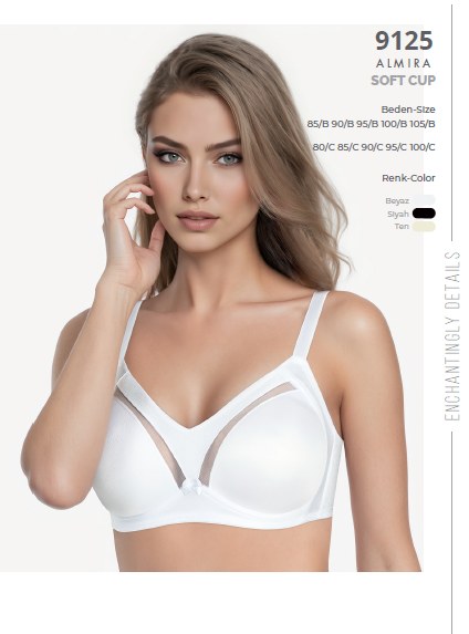 Lejardın 9125 B Kap Soft İçi Boş Sütyen