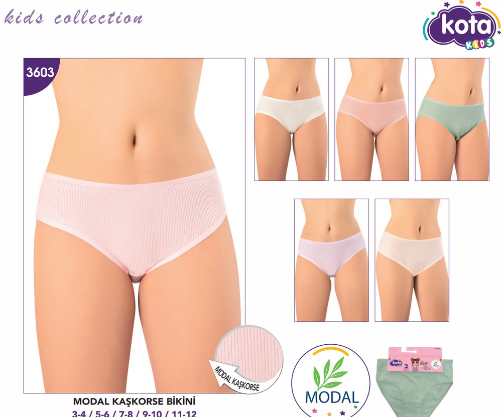 Kız Çocuk Modal Kaşkorse Bikini