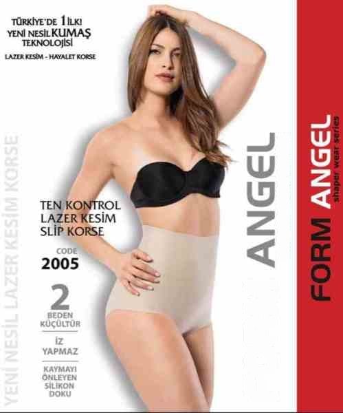 Form Angel 2005 Lazer Kesim Slip Korse
