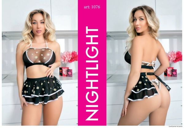 Nightlight 1076 Fantazi Takım Siyah