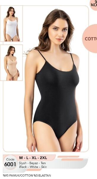 Kota 6001 Bayan Çıtçıtlı İp Askı Body