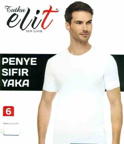TUTKU ELİT 1003 ERKEK PENYE SIFIRYAKA FANİLA BEYAZ