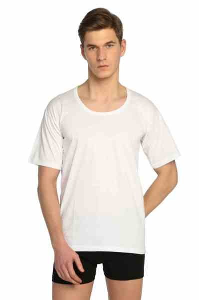TUTKU 0103 ERKEK BİSİKLET YAKA ATLET BEYAZ