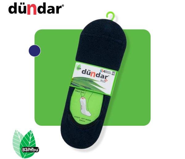 DÜNDAR 5541 ERKEK PLUS BAMBU BABET ÇORAP SİYAH