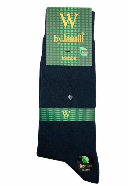 BY JAWALLİ J1211 ERKEK BAMBU ÇORAP SİYAH