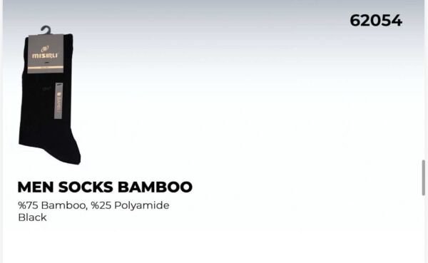 MISIRLI 62054 ERKEK BAMBU SOKET ÇORABI
