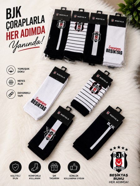 ÇİMPA BJ23084 BEŞİKTAŞ YETİŞKİN PATİK