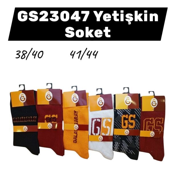 ÇİMPA GS23047 GALATASARAY YETİŞKİN SOKET ÇORAP