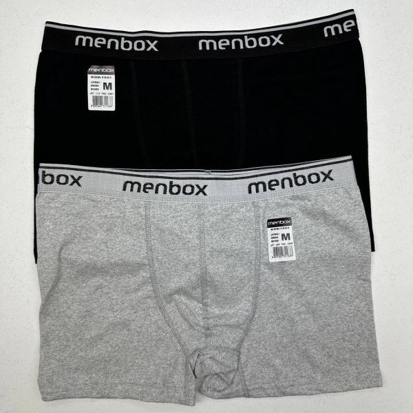 MENBOX 1043 ERKEK LİKRALI BOXER GRİ