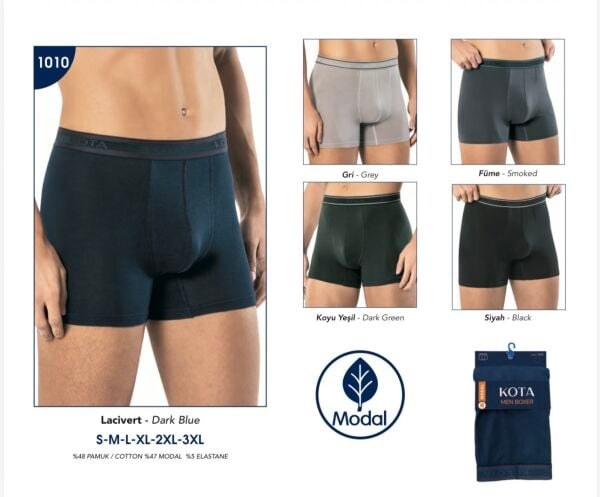 KOTA 1010 ERKEK MODAL BOXER MÜRDÜM