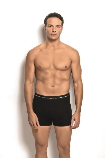 JİBER 282 ERKEK BAMBOO BOXER 3 LÜ BEYAZ