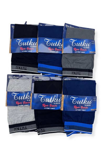 TUTKU 0122 ERKEK TİGER SPOR BOXER ASORTİ