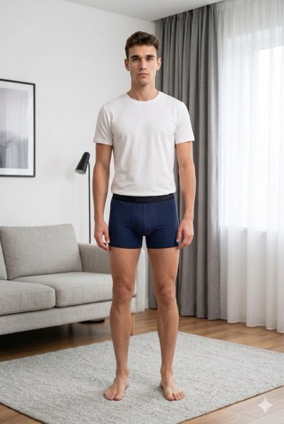 TATKAN ERKEK PENYE MODAL BOXER SHORT LACİVERT