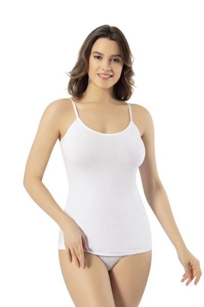 KOTA 6409 BAYAN MODELLİ ATLET 2XL BEYAZ
