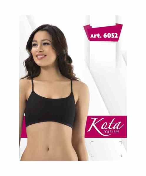 KOTA 6052 BAYAN İP ASKI BÜSTİYER BEYAZ