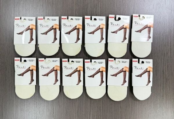 PENTİ DESENLİ 20 DENYE PANTOLON ÇORAP VANİLYA-21