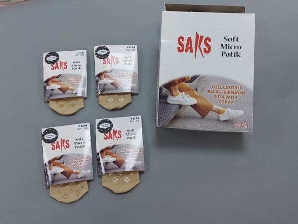SAKS 10074 BAYAN SOFT MİCRO SOKET EKRU-55