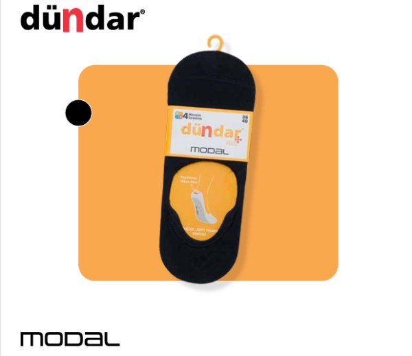 DÜNDAR 6913 BAYAN PLUS MODAL BABET ÇORAP GRİ