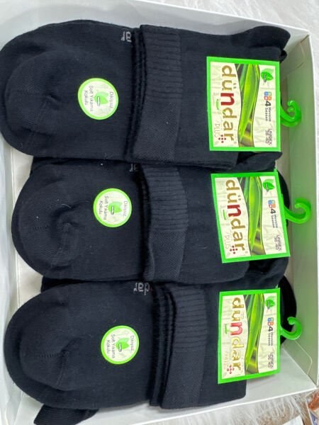 DÜNDAR 0638 UNISEX BAMBU KONÇ PATİK 36/40 ASORTİ