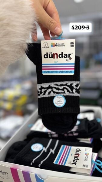 DÜNDAR 4209 UNİSEX COTTON SPORTS ÇORAP 4209-7