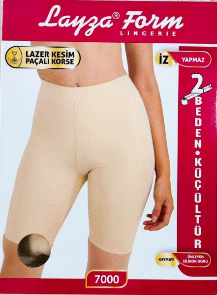 LAYZA FORM 7000 LAZER KESİM PAÇALI KORSE TEN