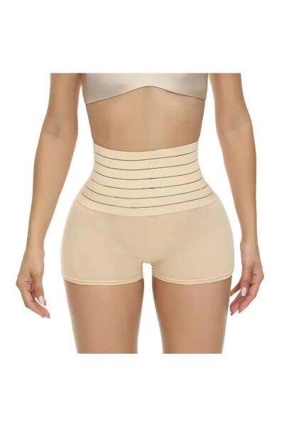 KORSE SEPETİ 3207 LAZER YÜKSEK BEL BOXER KORSE SİYAH