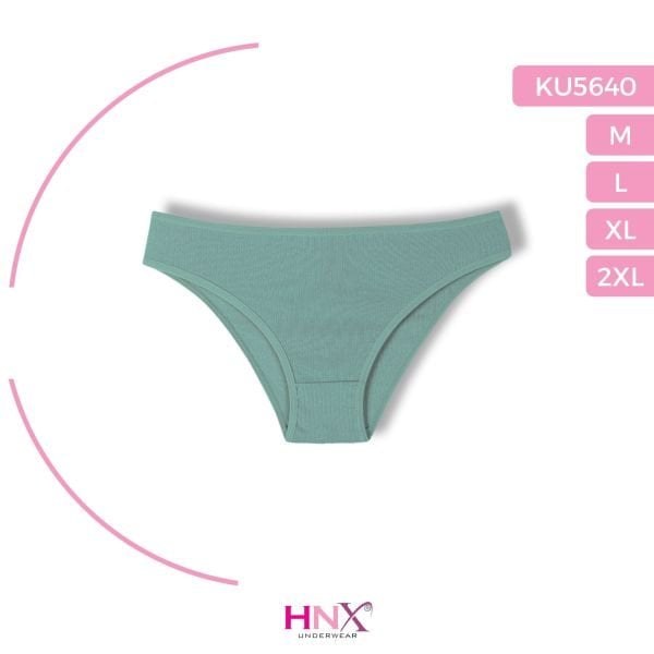 HNX KU5640 BAYAN ÇİZGİLİ RİBANA KÜLOT LİLA