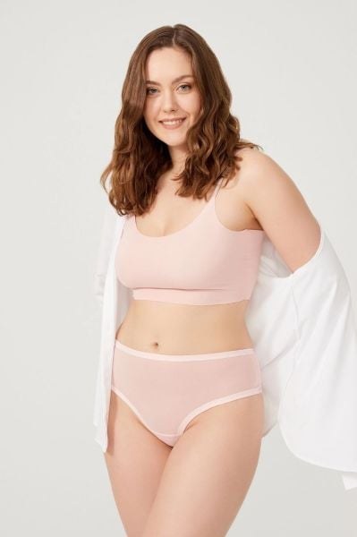 COTTONHILL 6061 BAYAN LAZER KESİM KÜLOT 2XL KIRMIZI