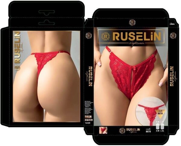 RUSELİN 8070 FANTAZİ KÜLOT SM*5-LXL*5