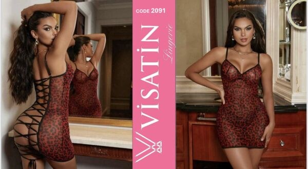 VİSATİN 2091 SATEN GECELİK