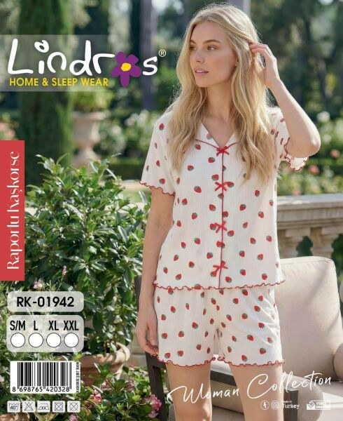 LİNDROS 01942 KAŞKORSE KISA KOL ŞORTLU TAKIM