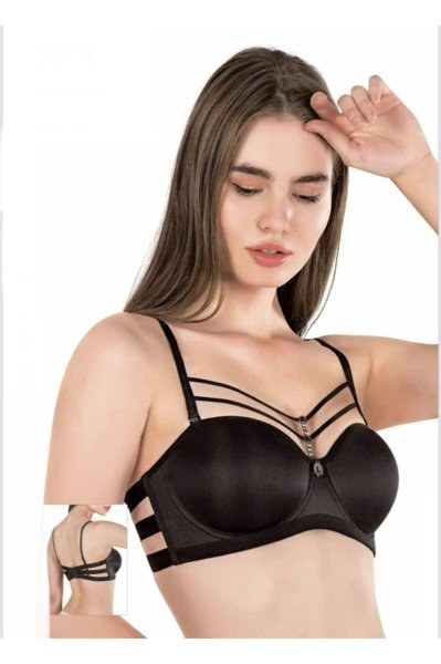 LE JARDİN 7014 BİYELİ ŞERTLİ HALKALI SÜTYEN MÜRDÜM