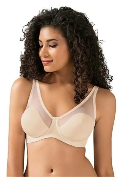 LE JARDİN 9200-C TÜL KAPLI SOFT C CUP SÜTYEN SİYAH