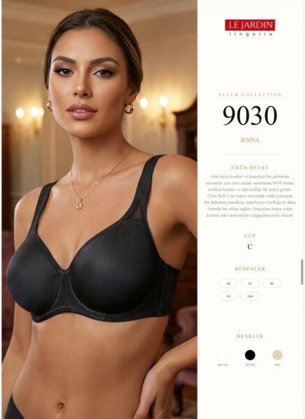 LE JARDİN 9030-C TOPARLAYICI MİNİMİZER SÜTYEN TEN