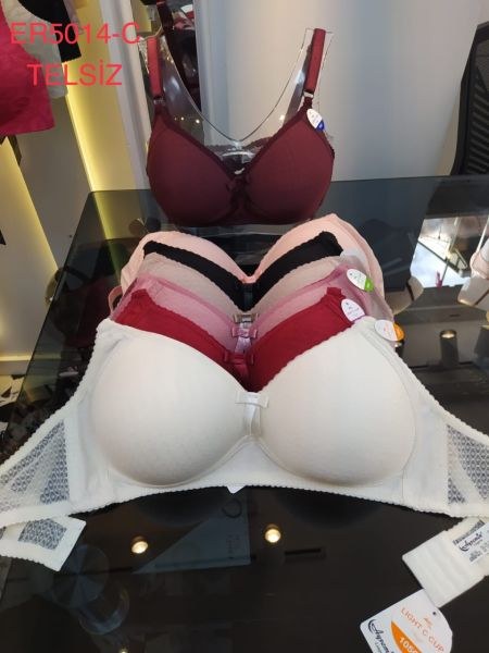 AYSEMİN 5014 BAYAN C KALIP DESTEKSİZ SÜTYEN BORDO