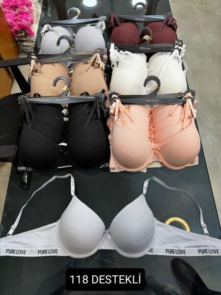 INFAITH 118 DESTEKLİ SÜTYEN SİYAH