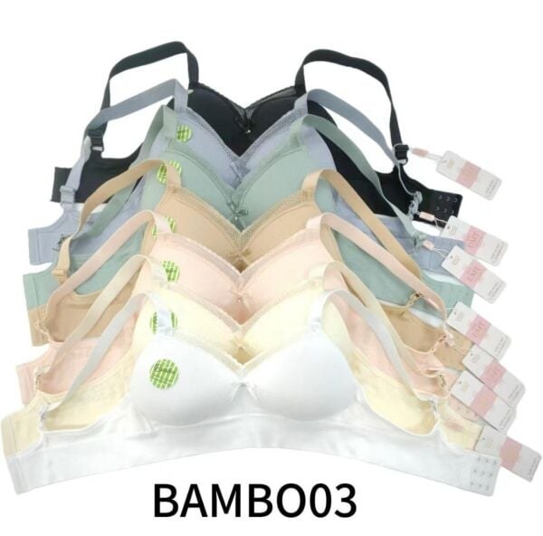 BEST BRA B 03 BAMBU DESTEKSİZ SÜTYEN SOMON